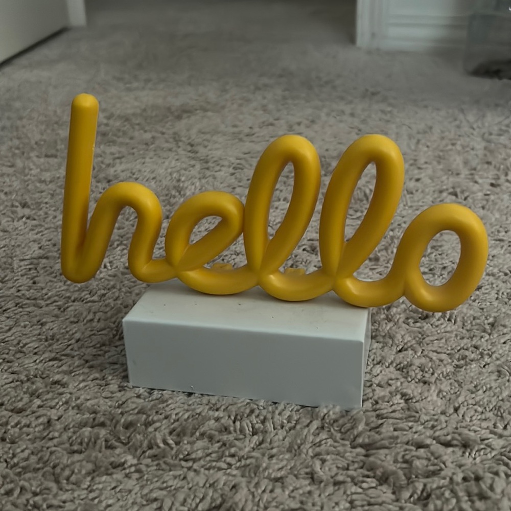 Light Up Desk / Table Decor